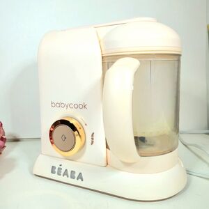 BÉABA Babycook Cream Baby Food Maker.  Babycook Solo 4 in 1 Baby Food Steamer.